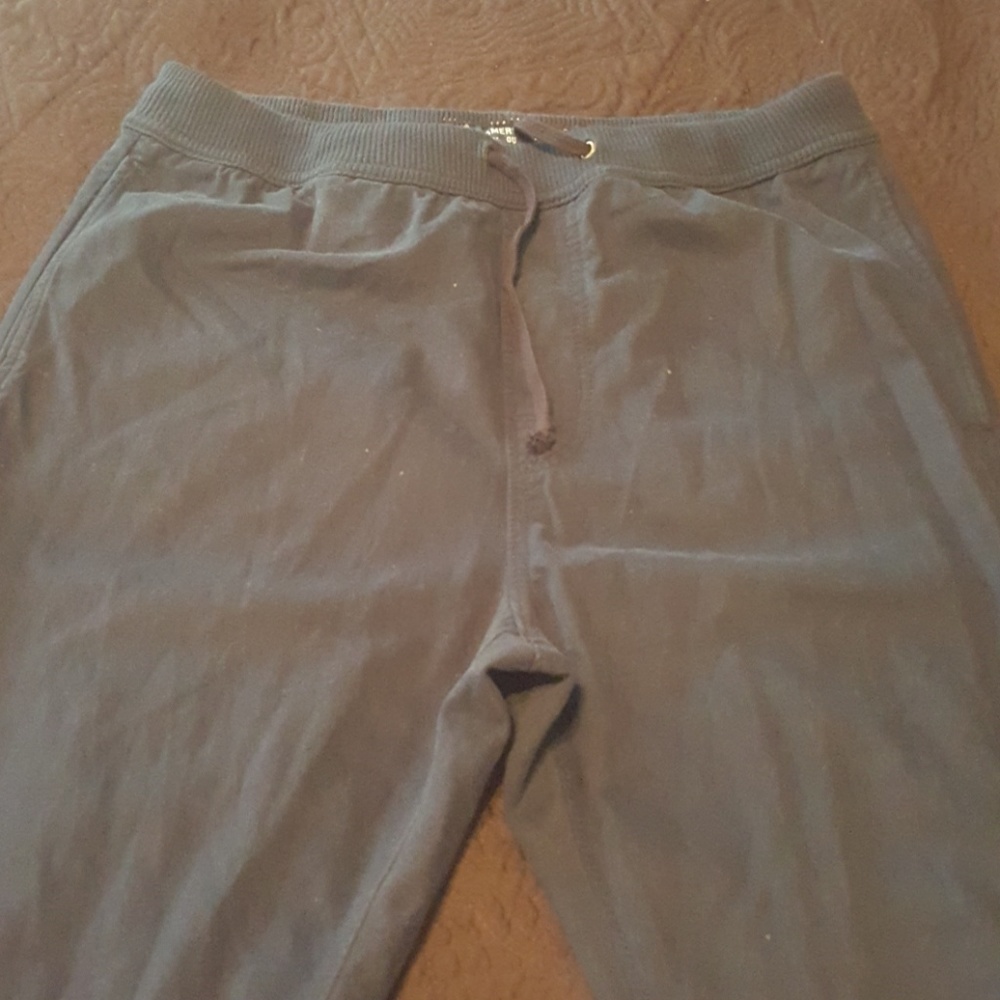 Men Navy blue joggers